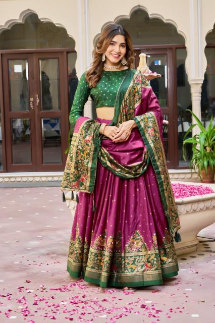Artriddhs Dola silk vol 106 Traditional lehengha choli wholesalers in Kolkata